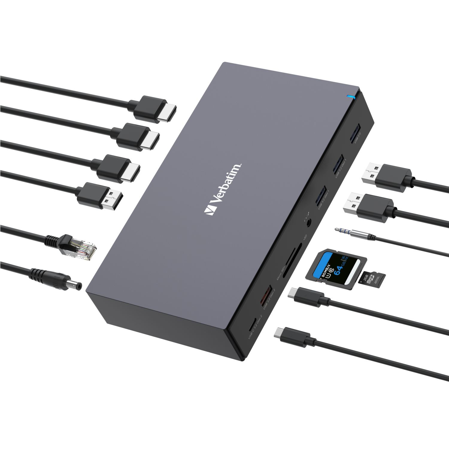 CDS 17 USB C Pro 17 Port Docking Station