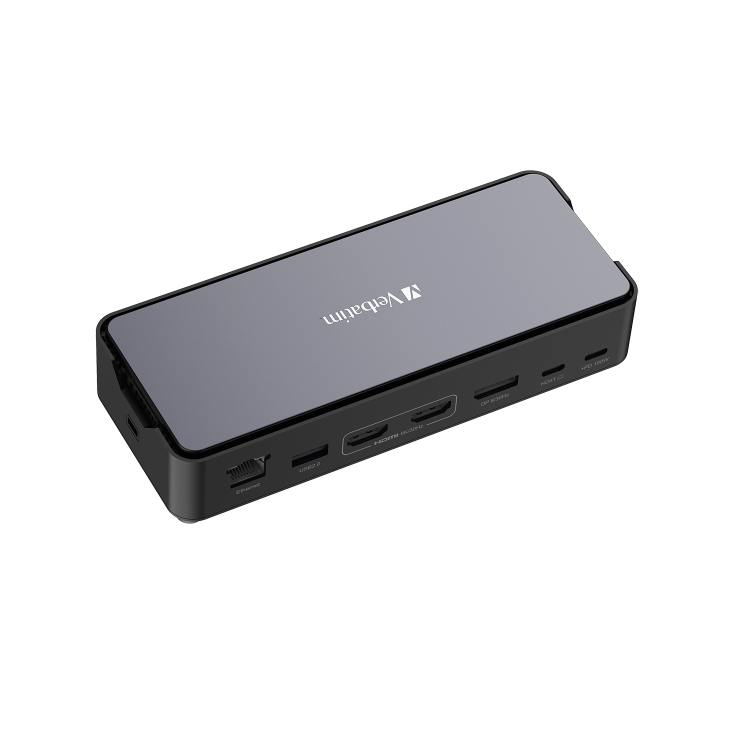 Verbatim CDS-15SSD USB-C Pro 15 Port with 256GB SSD Included Docking Station 