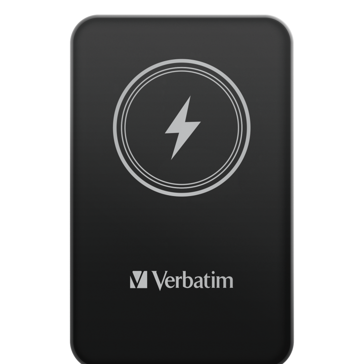 Verbatim Charge ´n´ Go 5000mAh Magnetic Wireless Power Bank Black