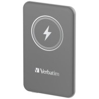 Verbatim Charge ´n´ Go 5000mAh Magnetic Wireless Power Bank Grey Verbatim Charge ´n´ Go 5000mAh Magnetic Wireless Power Bank Grey