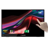 Verbatim 14" IPS Full HD 10-point touch USB-C light Portable Monitor Verbatim 14" IPS Full HD 10-point touch USB-C light Portable Monitor