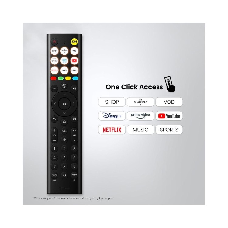 Hisense 32A4STUK 32 Inch Smart HD Ready LED TV – Smart TV with Built-In Wi-Fi & Freeview