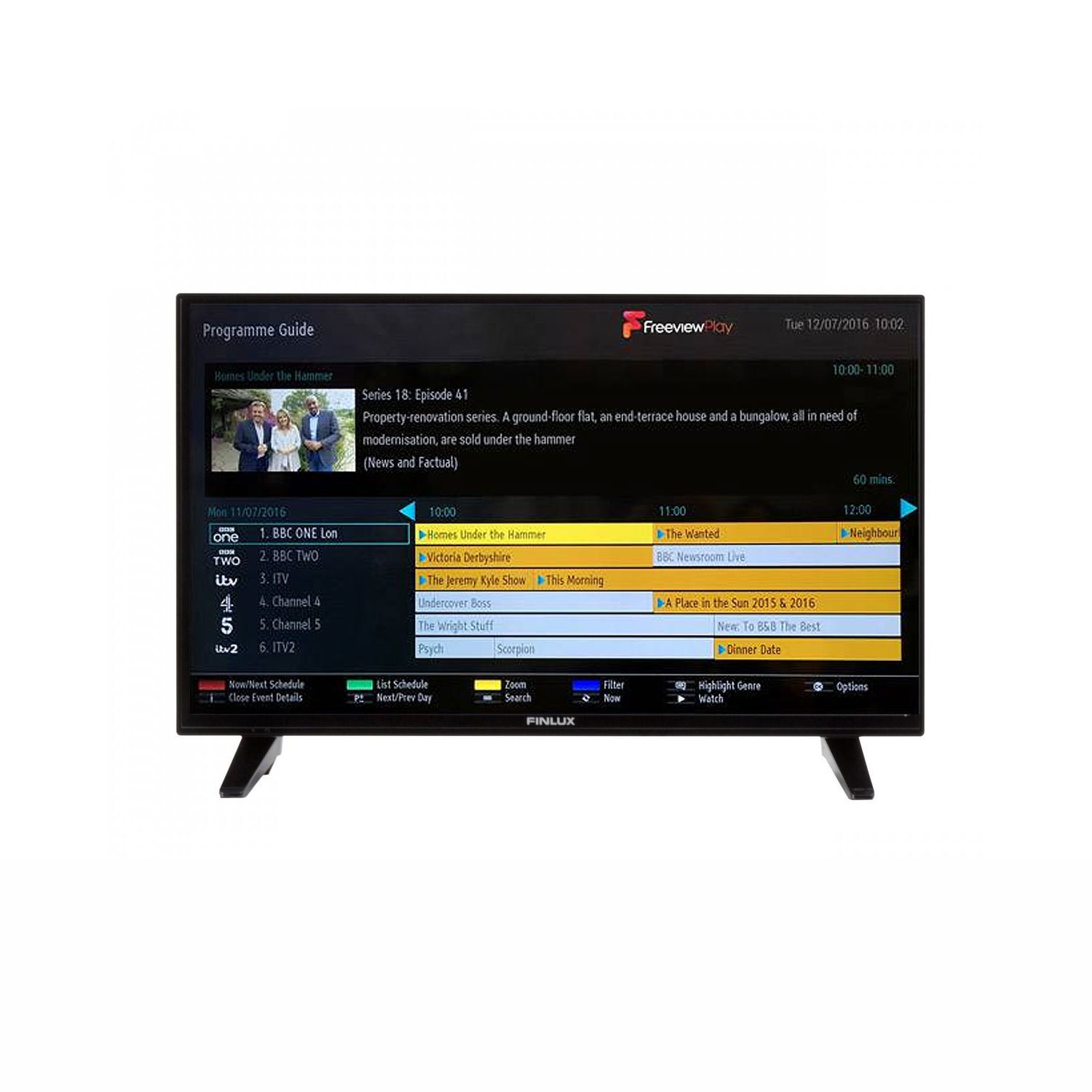 Finlux 32 inch Full HD 1080p LED Smart TV with Freeview Play and ...