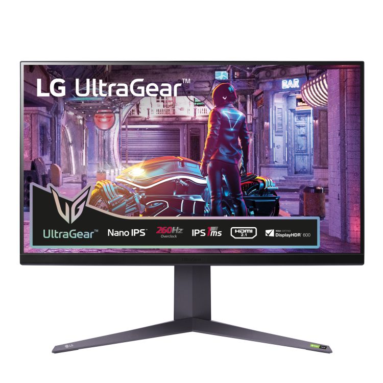 LG UltraGear 32GQ850-B 32" Nano IPS QHD 240Hz FreeSync Gaming Monitor