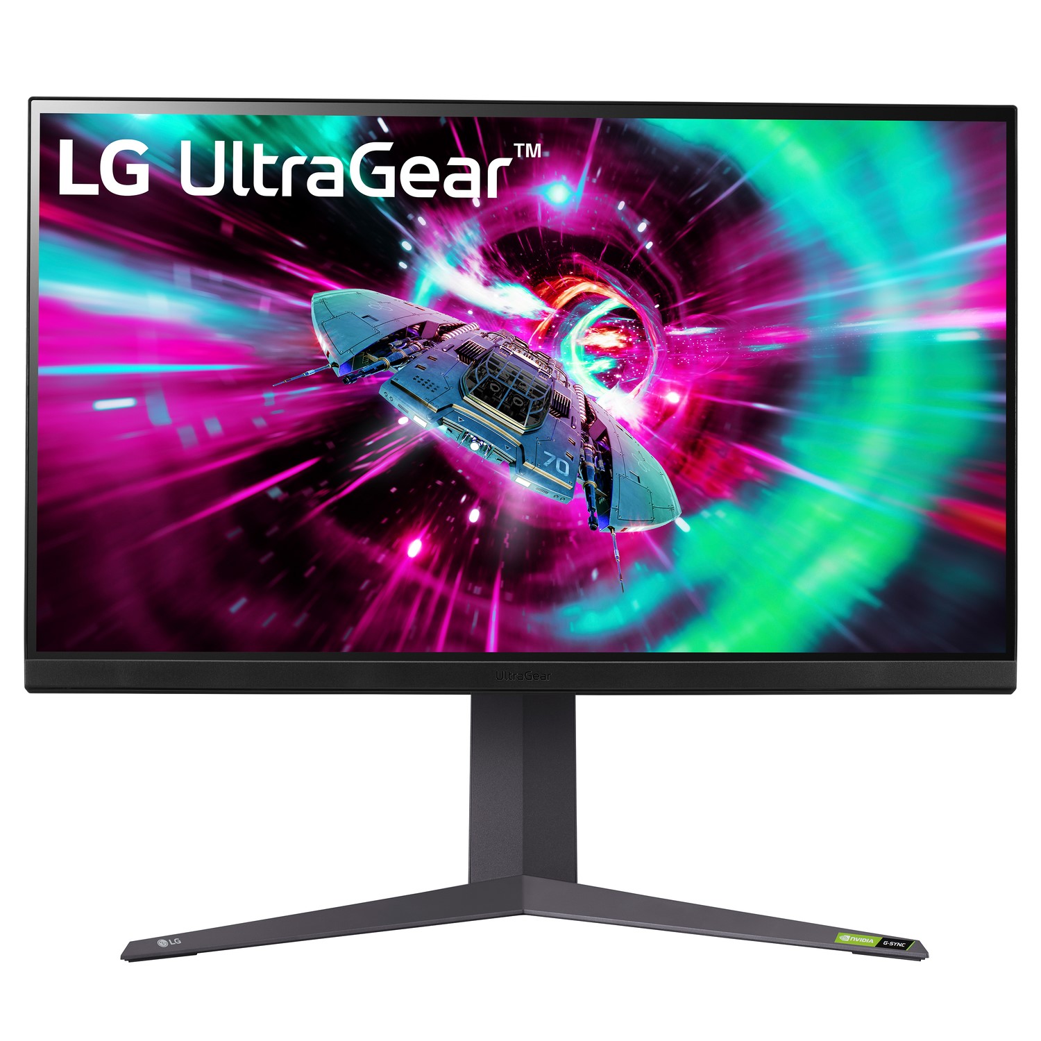 Lg Ultragear 32Gr93u 32 Ips 4K Uhd 144Hz 1Ms Gaming Monitor Black,Grey,Purple
