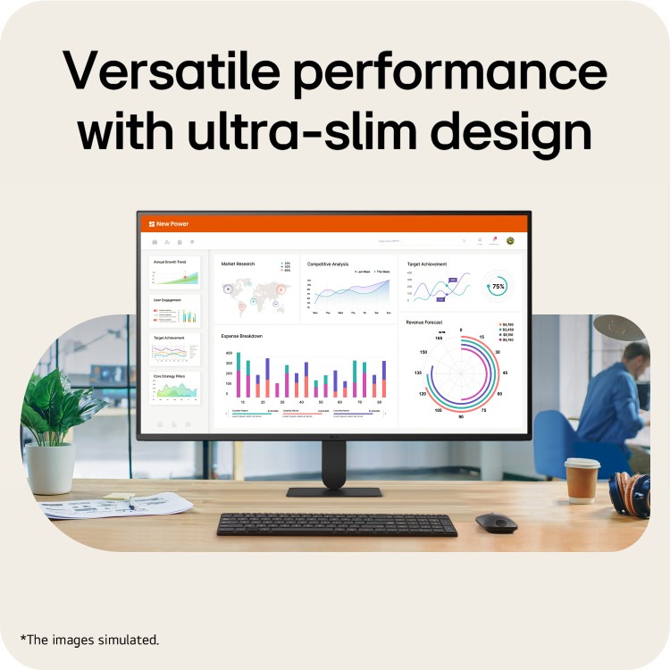 LG 32U401B 32" VA Full HD 120Hz Monitor