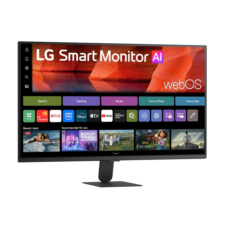 LG 32U501SB-B 32" IPS Full HD Smart AI Monitor 