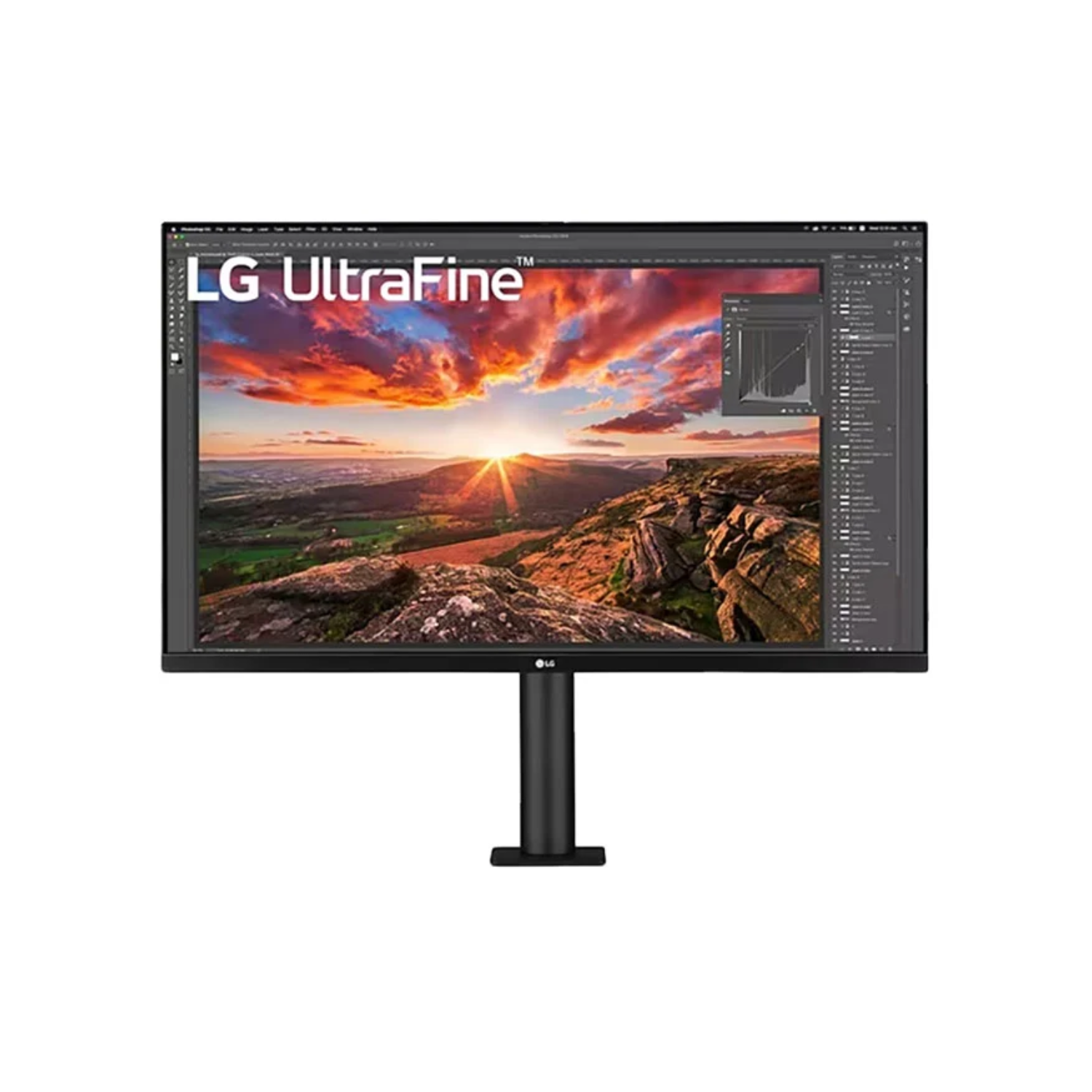 LG 32UN880K 32 IPS UHD 4K USB-C Height Adjust Monitor