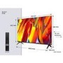 TCL 32V5C-UK 32" FHD QLED TV Google Smart TV