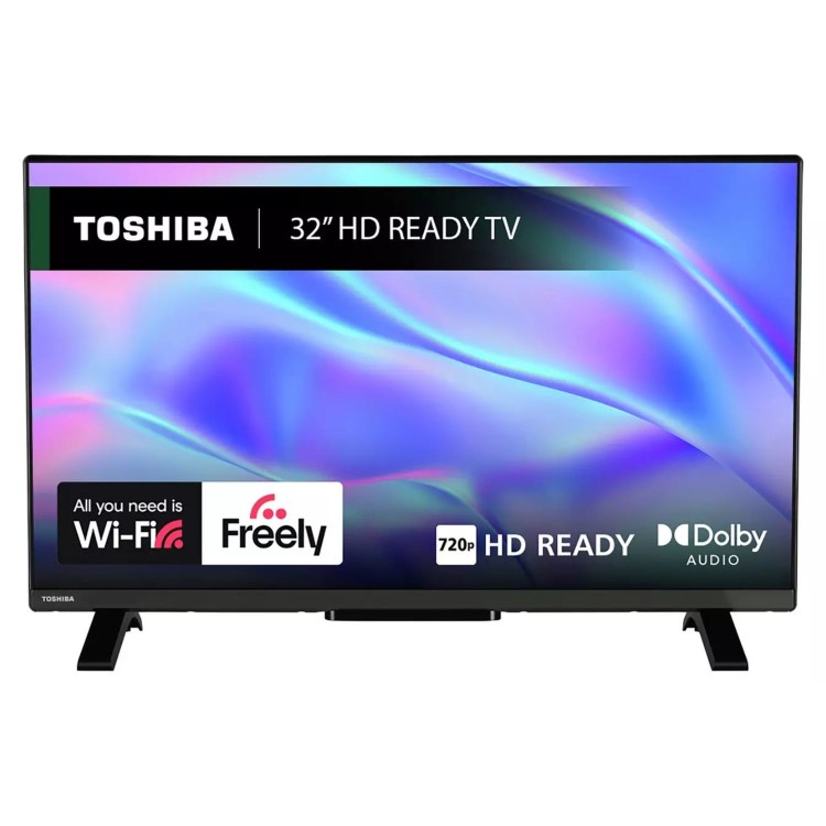 Toshiba 32WV2553DB 32" HD Ready Smart LED TV with HDR10 Dolby Audio & Freely TV