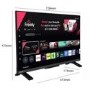 Toshiba 32WV2553DB 32" HD Ready Smart LED TV with HDR10 Dolby Audio & Freely TV