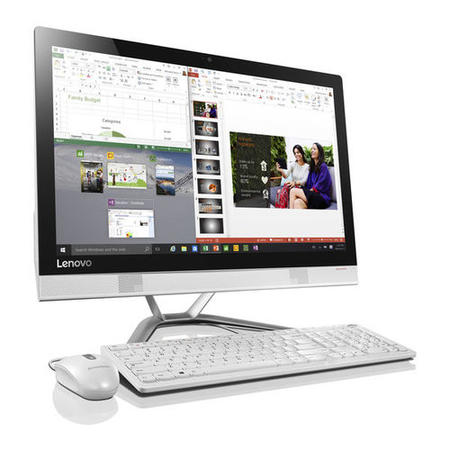 GRADE A2 - Refurbished Lenovo 300-22ISU 21.5" Intel Pentium 4405U 8GB 1TB Windows 10 Touchscreen All In One PC