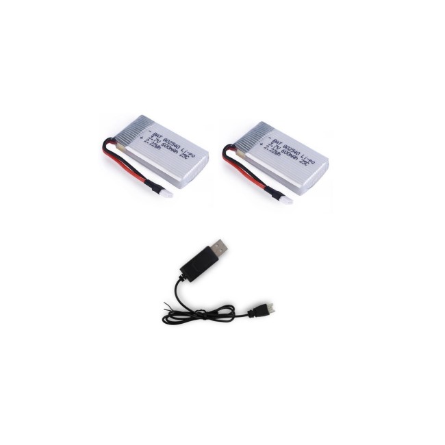 ProFlight Seeker Two Rechargeable Flight Batteries + Extra USB Charger