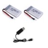 ProFlight Seeker Two Rechargeable Flight Batteries + Extra USB Charger