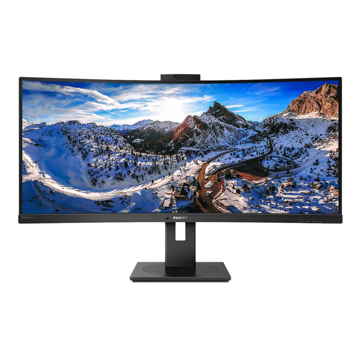 Philips 346P1CRH/00 34 QHD USB-C Curved Webcam Monitor