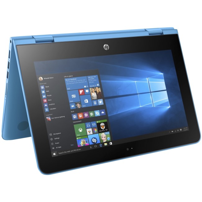 Refurbished HP Stream x360 11-aa053na Intel Celeron N3060 2GB 32GB 11.6 Inch Touchscreen Convertible Windows 10 Laptop