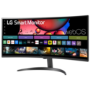 LG 34SR60QC 34" VA WQHD 100Hz Ultrawide webOS Smart Monitor