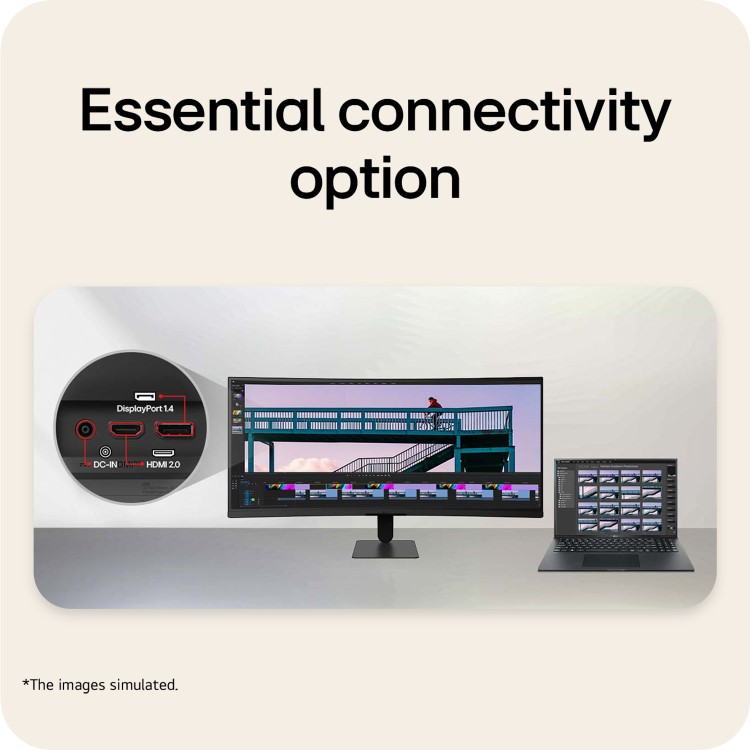 LG UltraWide U6 34" VA QHD 120Hz Curved Monitor