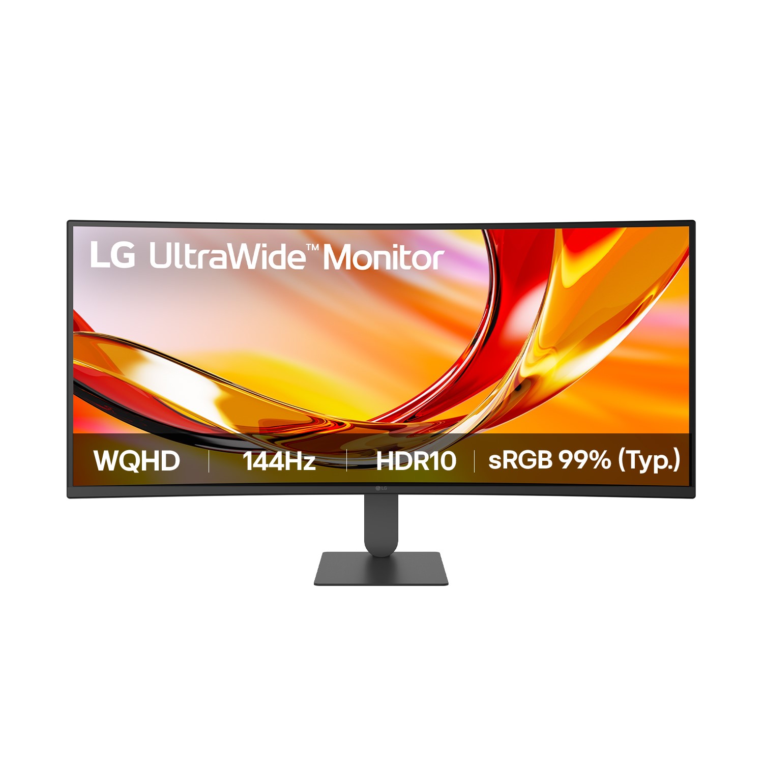 LG UltraWide 34U620B U6 34 VA QHD 144Hz Height-Adjustable Curved Monitor