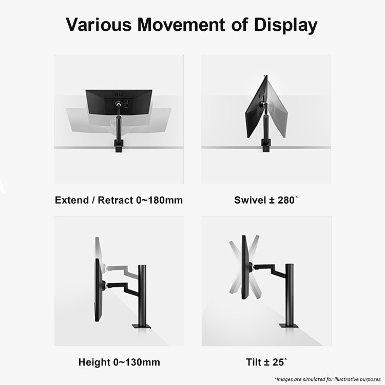 Refurbished LG UltraWide 34WN780P 34" QHD IPS HDR Monitor