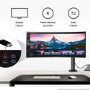 LG UltraWide 34" UWQHD 60Hz Curved Monitor
