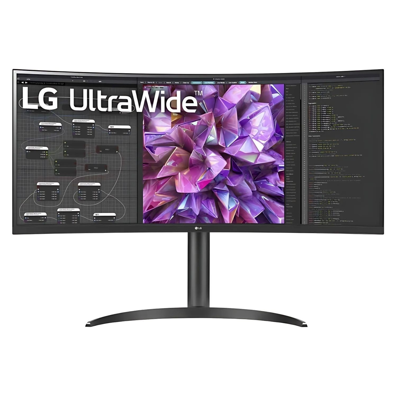 LG 34WQ75C-B 34.1 IPS Quad HD UltraWide Curved Monitor