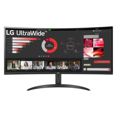 LG 34WR50QC 34" QHD UltraWide Curved Monitor