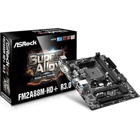 ASRock AMD A88X DDR3 FM2+ Micro ATX Motherboard Laptops Direct