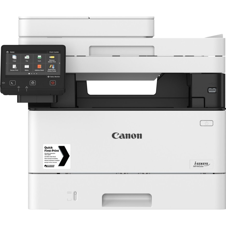 Canon i-SENSYS MF445dw A4 Multifunction Mono Laser Printer - Laptops Direct
