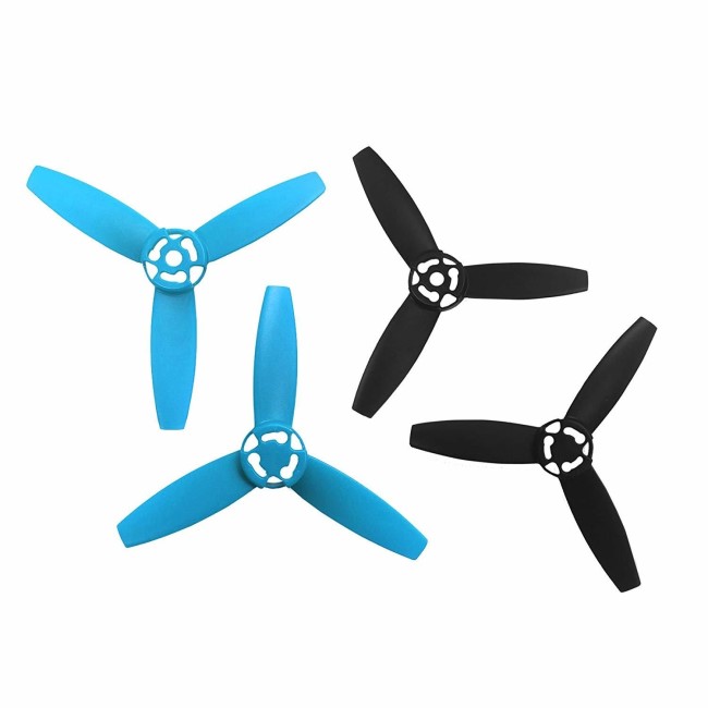 Parrot BeBop Spare Propellers In Blue & Black Full Replacement Set