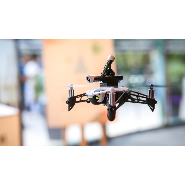 Parrot Mambo Mini Drone With Grabber & Cannon