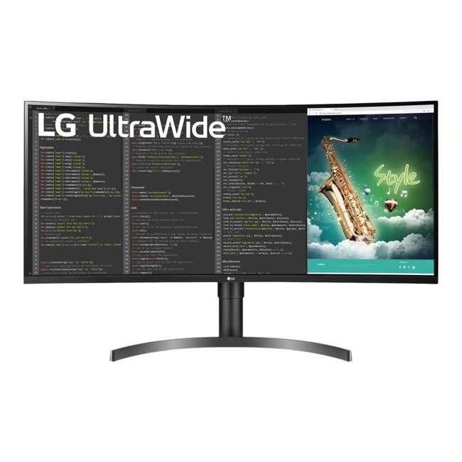 Refurbished LG 35WN75C-B 35'' UltraWide QHD HDR 100Hz Curved Monitor