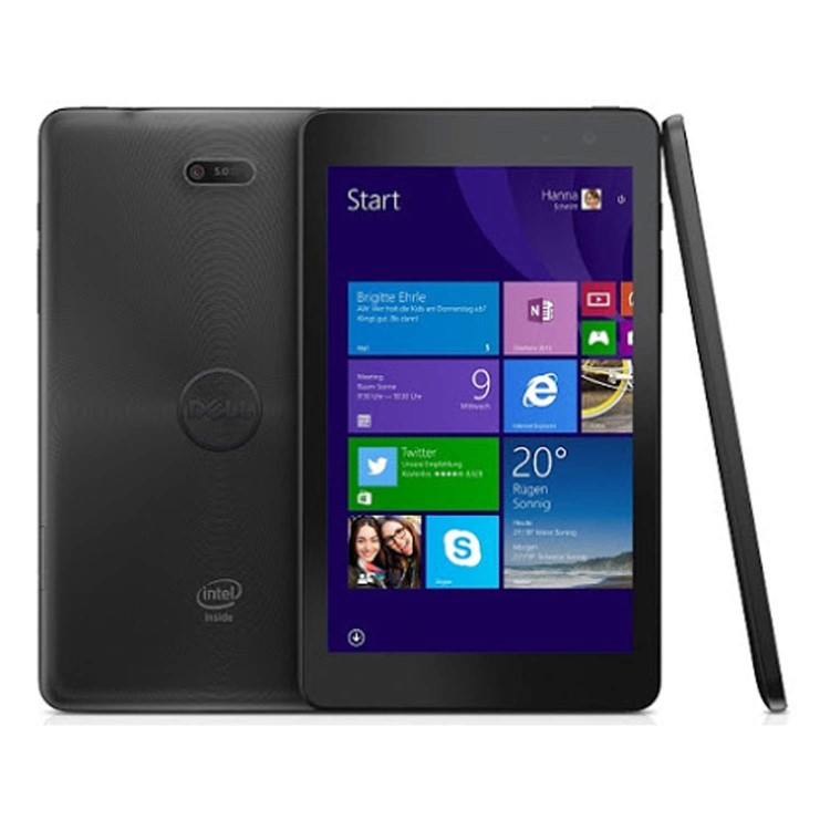 Dell Venue 8 Pro 3845 Intel Atom Z3735G 1GB 32GB 8 Inch IPS Windows 8.1 Tablet - White + 1 Year Office 365 Personal 