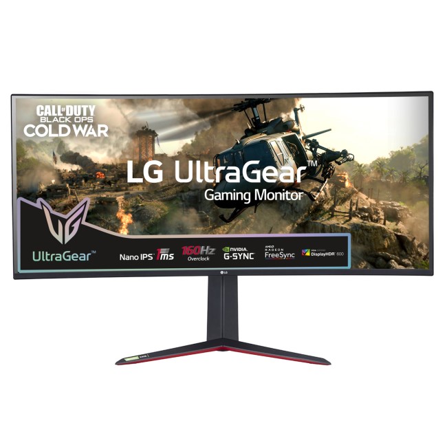 LG UltraGear 38GN950-B 37.5" 144Hz WQHD UltraWide Curved Gaming Monitor