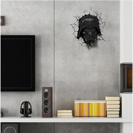 Star Wars 3D Deco Wall Light Darth Vader Laptops Direct
