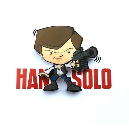 Hans Solo 3D Mini Wall Light