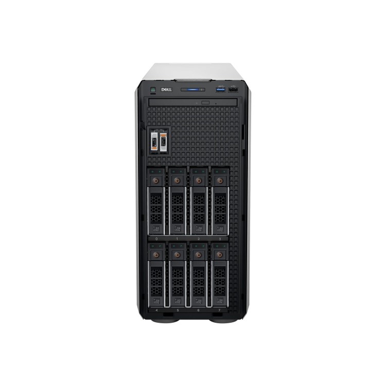 Dell PowerEdge T350 Intel Xeon E-2336 2.9GHz 4c 16GB DDR4 SDRAM PERC H755 1x 480GB SSD 2.5 SFF 600W Gigabit Ethernet Tower Server