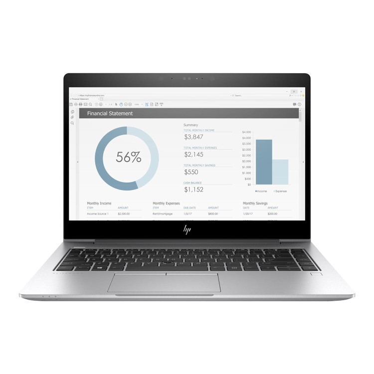 HP EliteBook x360 1030 G3 Core i7-8650U 8GB 512GB 13.3 Inch Touchscreen 2 in 1 Windows 10 Professional Laptop