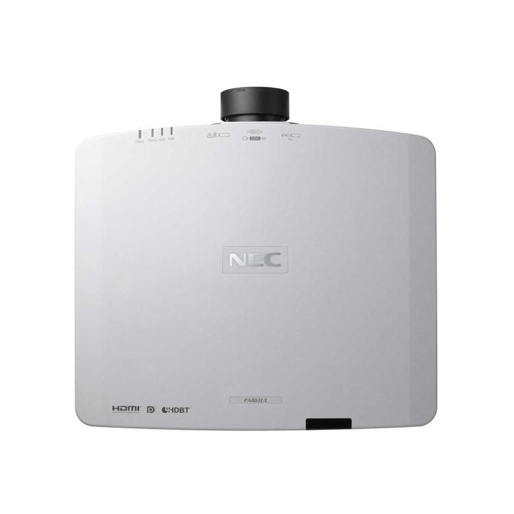 NEC PA803UL 8000 ANSI Lumens WUXGA 3LCD Technology Installation 18.2 Kg