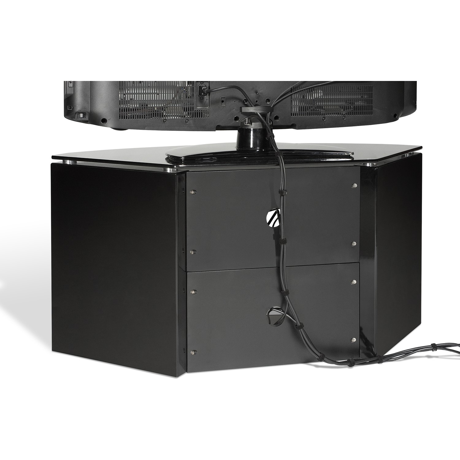 Techlink B6b Bench Corner Tv Stand For Up To 55 Tvs Black