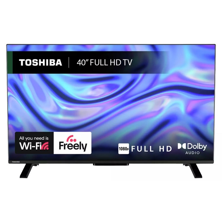 Toshiba 40LV2553DB 40" Full HD Smart LED TV with HDR10 Dolby Audio & Freely Streaming
