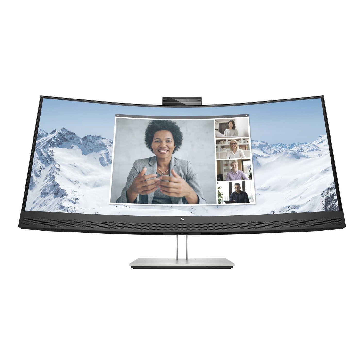 HP E34m G4 34 WQHD VA USB-C Conferencing Curved Monitor