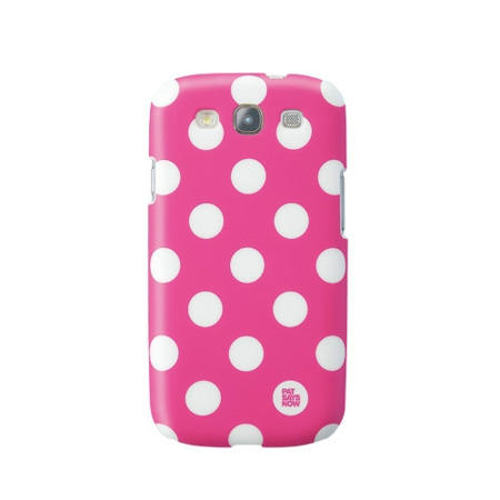 Pat Says Now Samsung Galaxy S3 Phone Case  - Pretty Pink