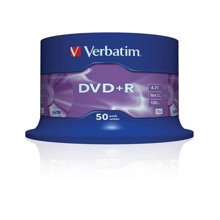 Verbatim DVDR x 50 - 4.7 GB - storage media