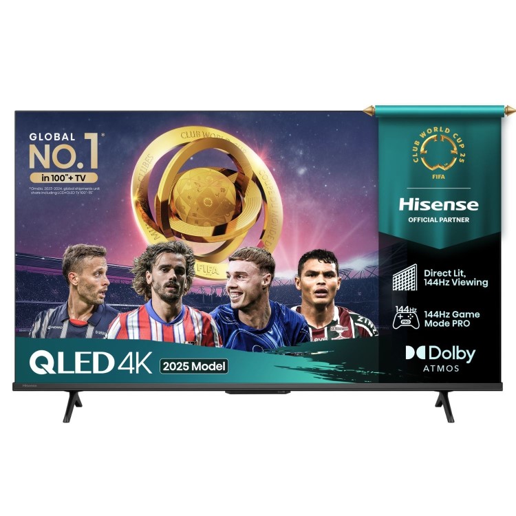 Hisense E78QTUK PRO 43 inch Smart 4K Ultra HD QLED TV