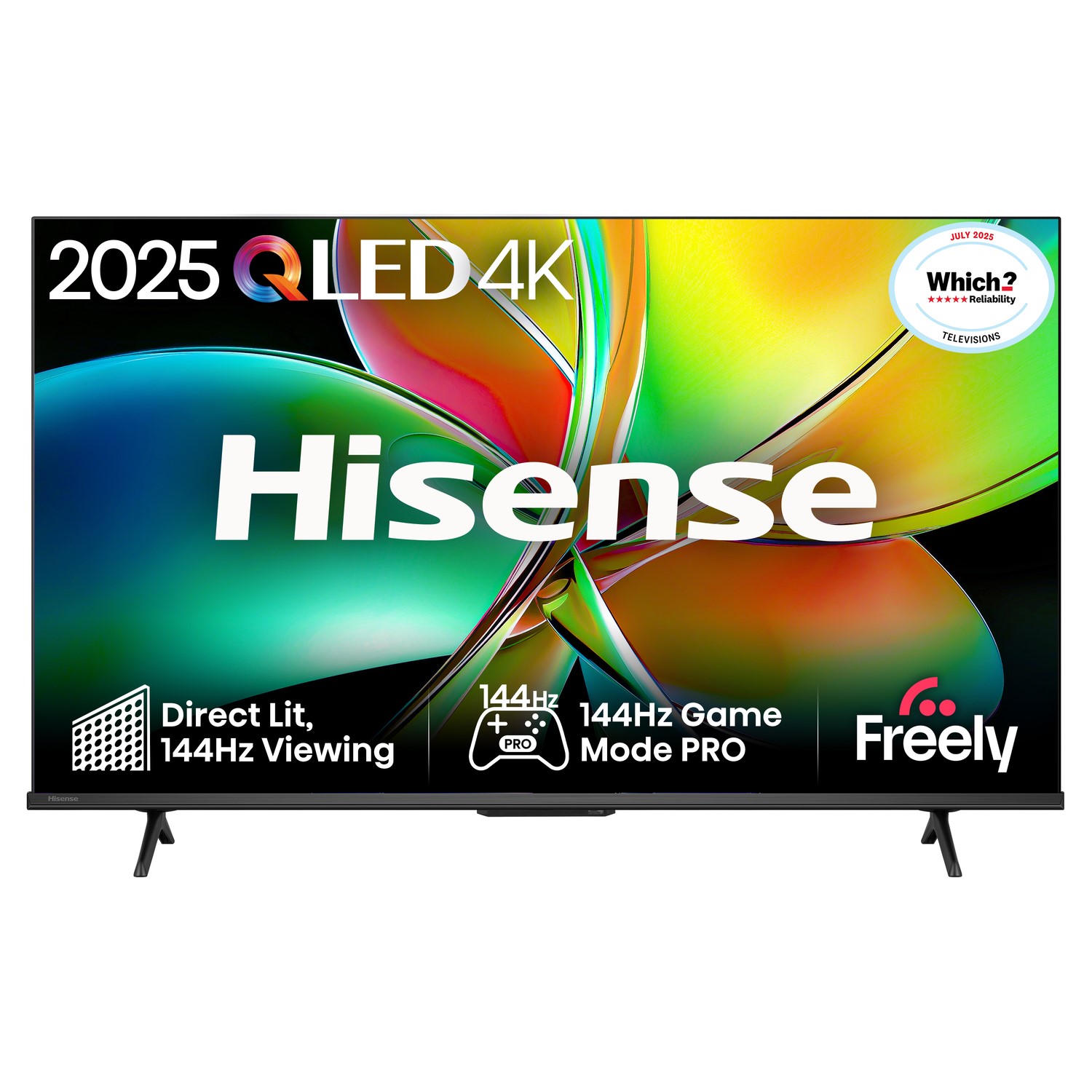 Hisense Black 43E78qtuk Pro Tv 109.2 Cm (43") 4K Ultra Hd Smart Tv Wi-F - Image 5