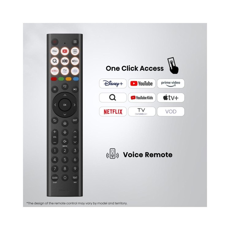 Hisense 43E7STUK PRO 43 Inch 4K QLED Smart TV – Ultra HD HDR Freely & Dolby Vision