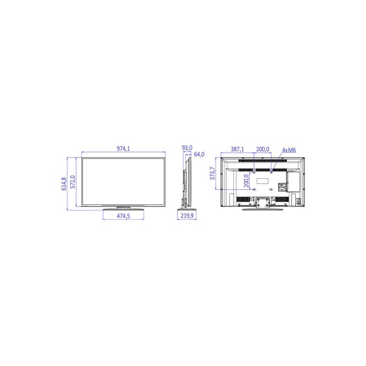 Philips 43HFL2819D 43" 1080p Full HD LED Commercial Hotel TV