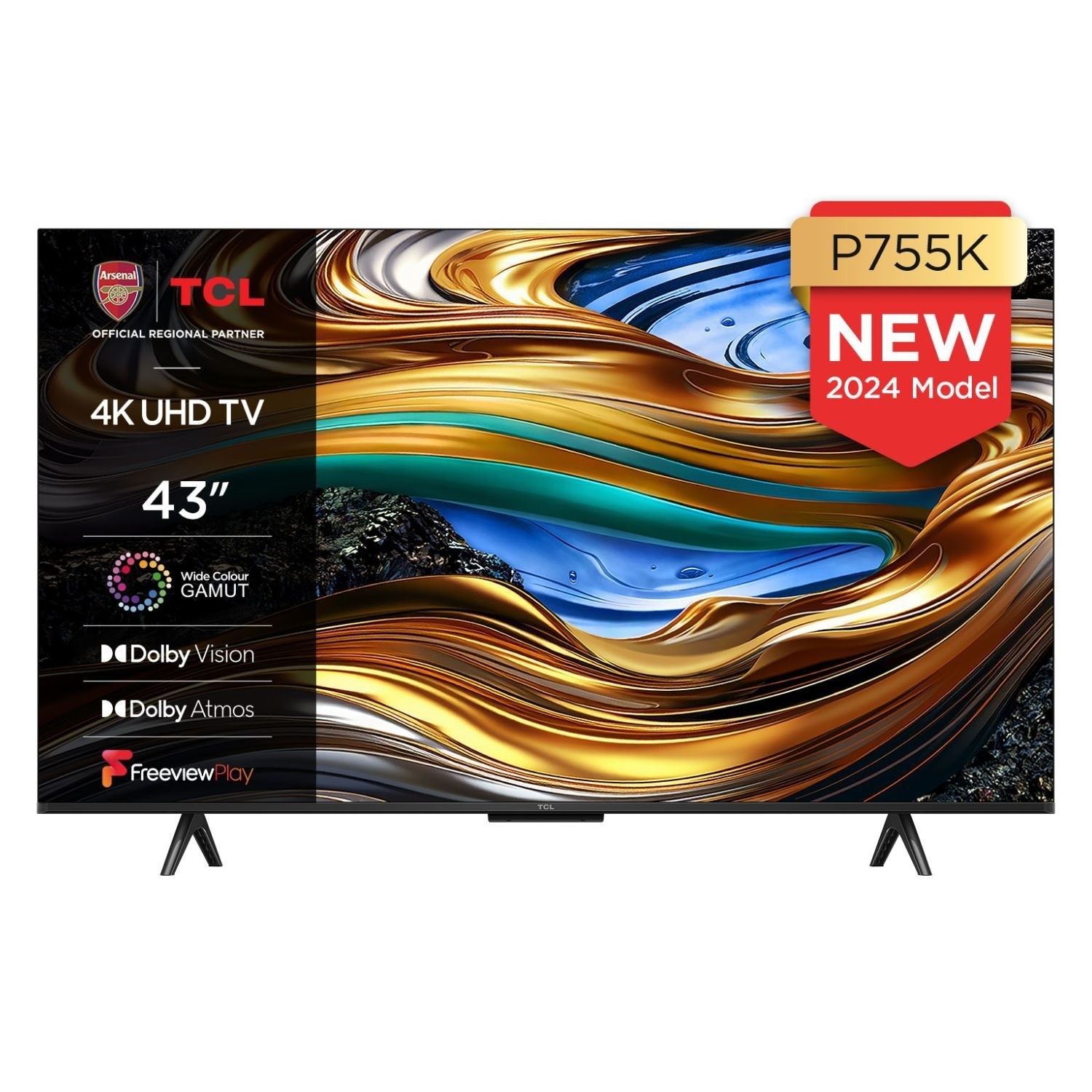 TCL 43P755K 43 inch 4K Ultra HD LED Smart TV