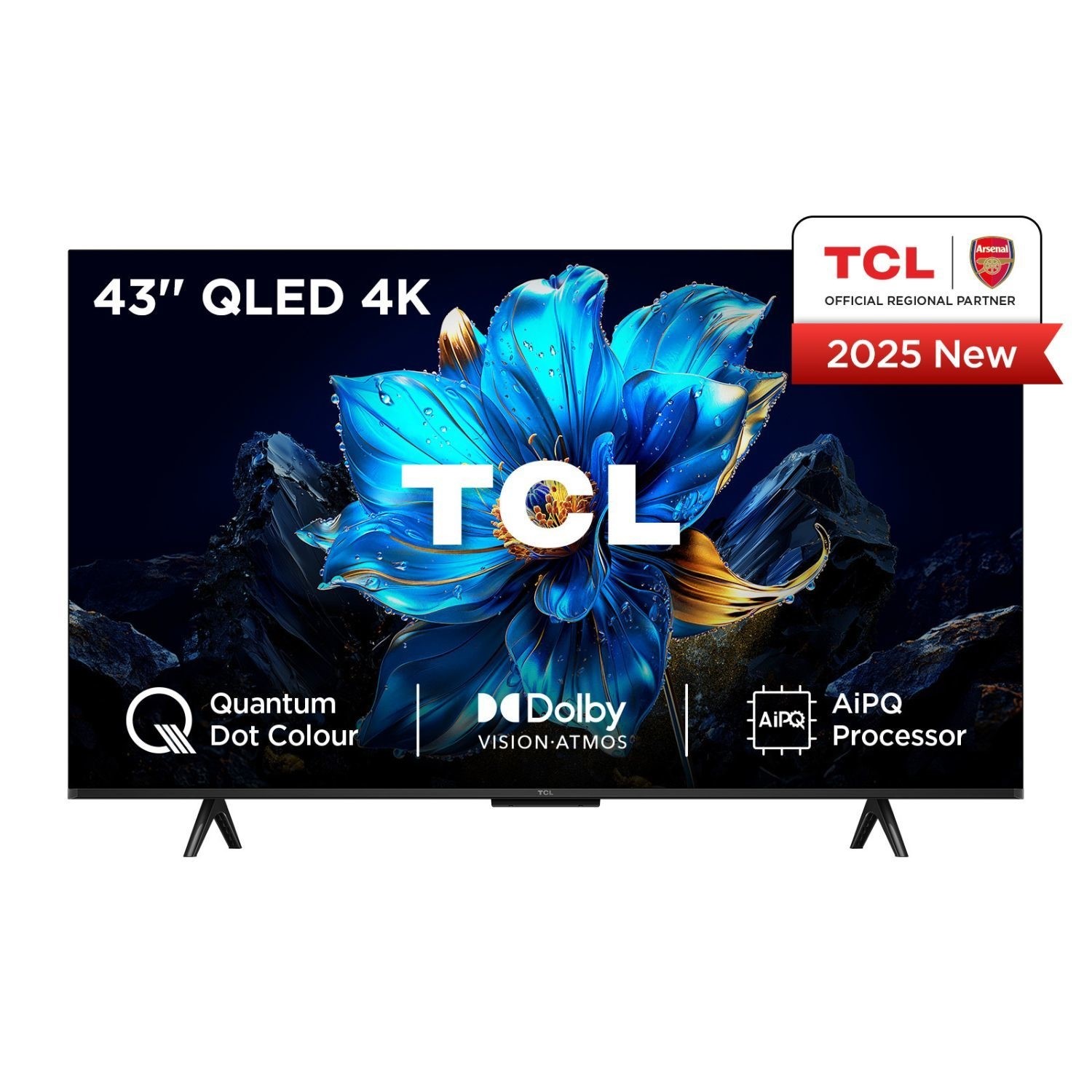 TCL P7K 43 inch 4K QLED HDR Google TV - 43P7K-UK